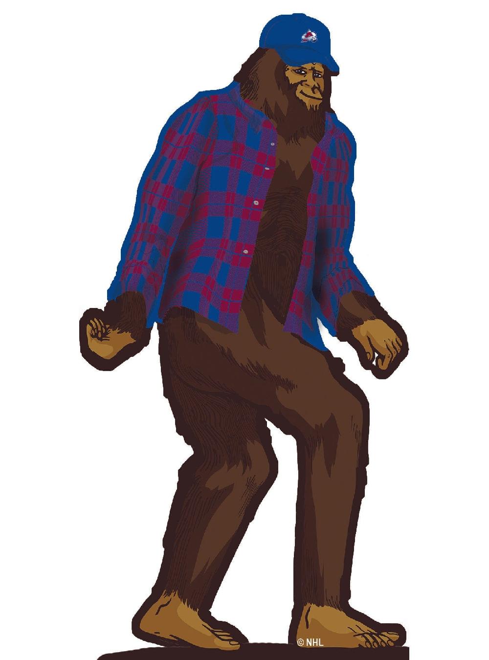 fan creations Colorado Avalanche Fanimal Desktop Stand