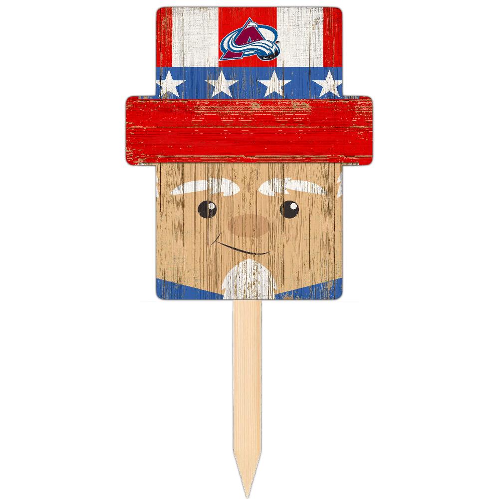 fan creations Colorado Avalanche Uncle Sam Head Yard