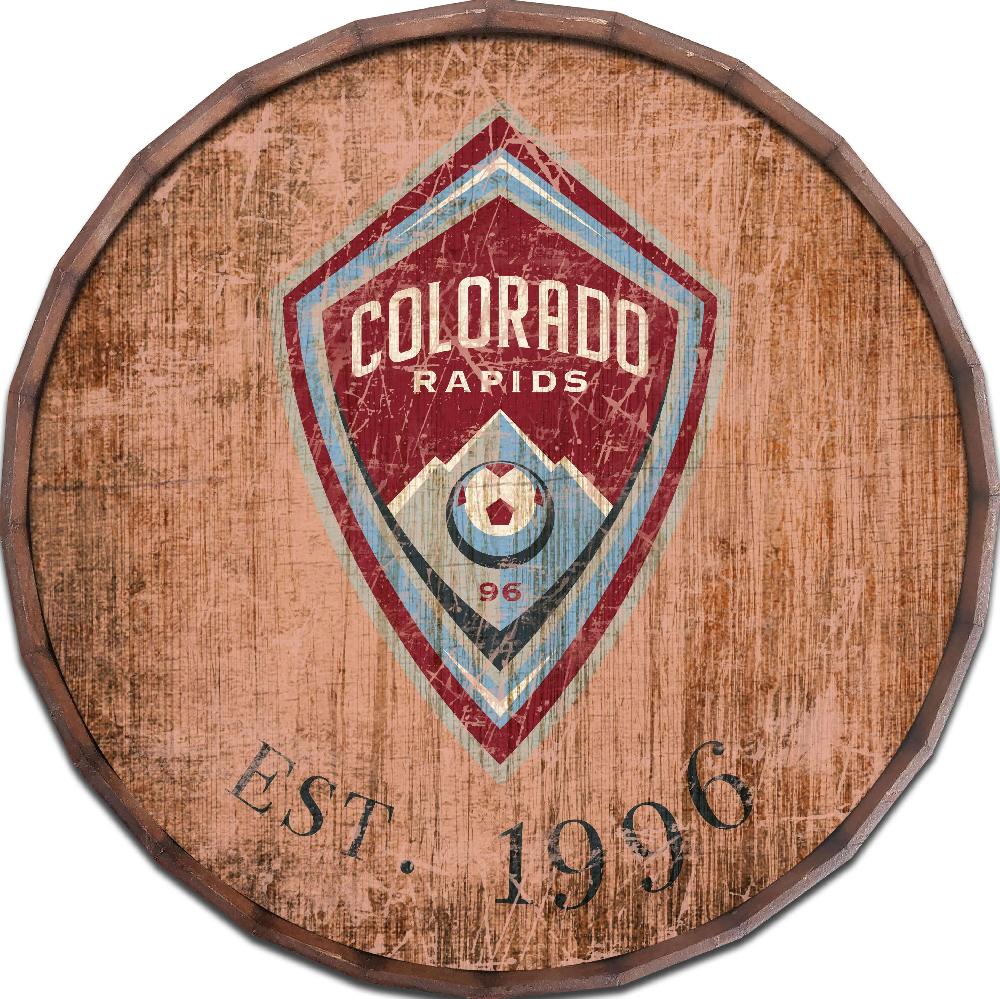 fan creations Colorado Rapids 24in Established Date Barrel Top