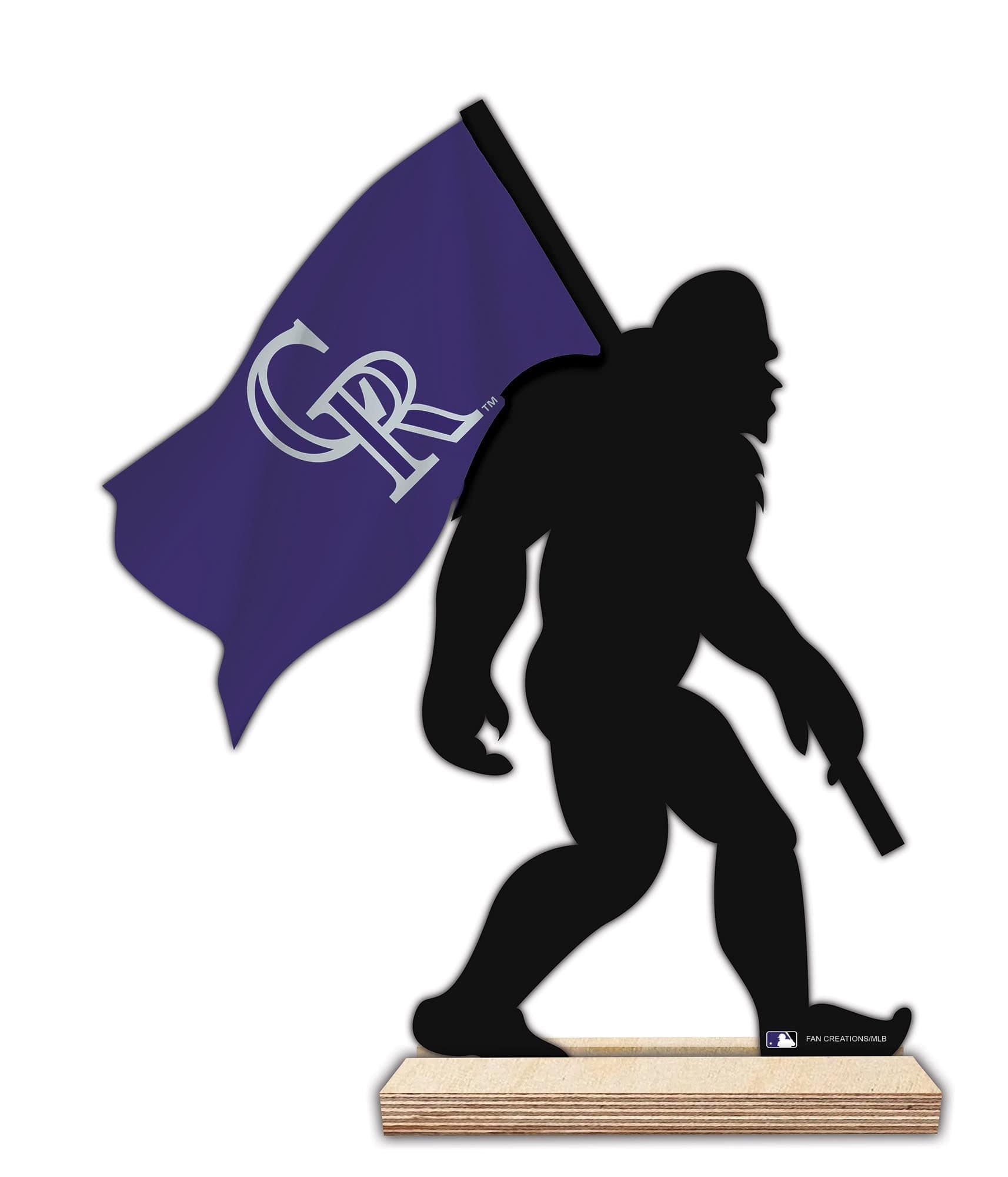 fan creations Colorado Rockies 12inch Big Foot Cutout