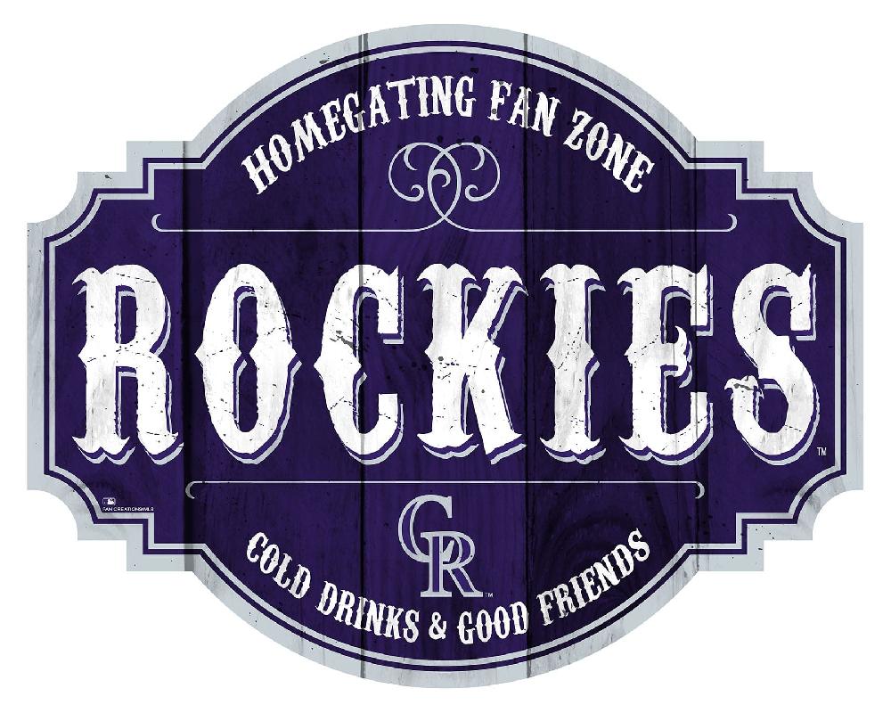fan creations Colorado Rockies Homegating Tavern 24in Sign