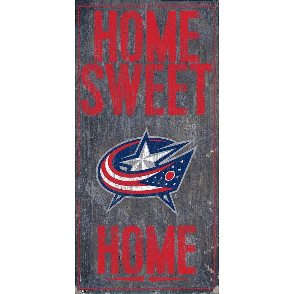 fan creations Columbus Blue Jackets Home Sweet Home 6x12