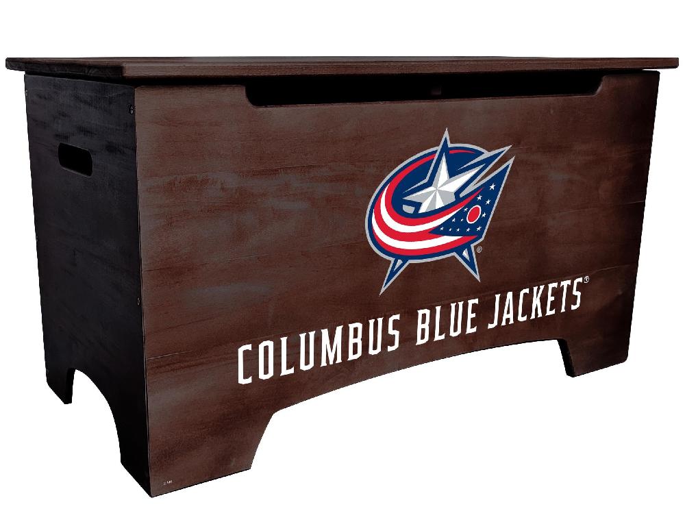 fan creations Columbus Blue Jackets Logo Storage Box