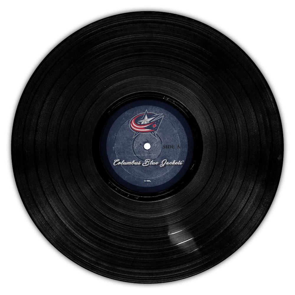 fan creations Columbus Blue Jackets Vinyl 12in Circle