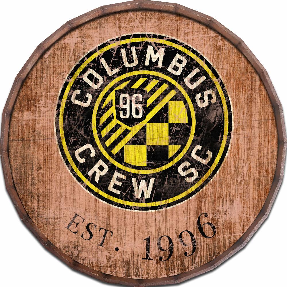 fan creations Columbus Crew SC 24in Established Date Barrel Top