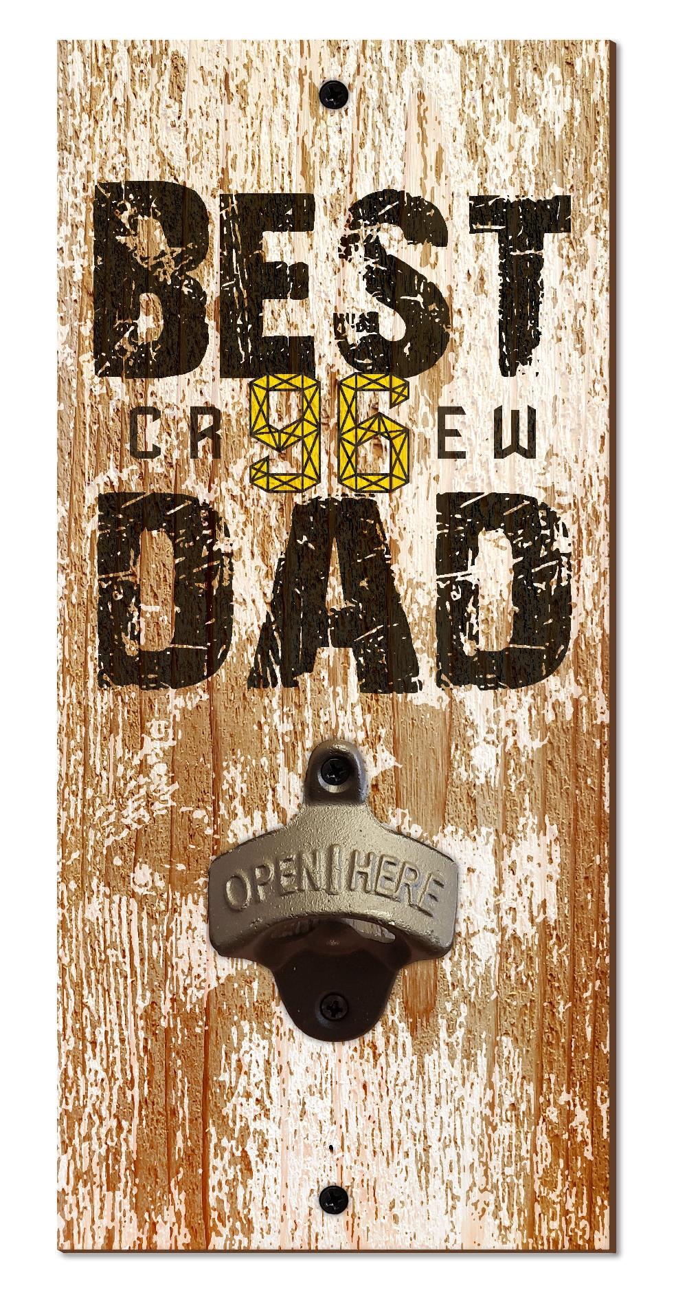 fan creations Columbus Crew SC Best Dad Bottle Opener