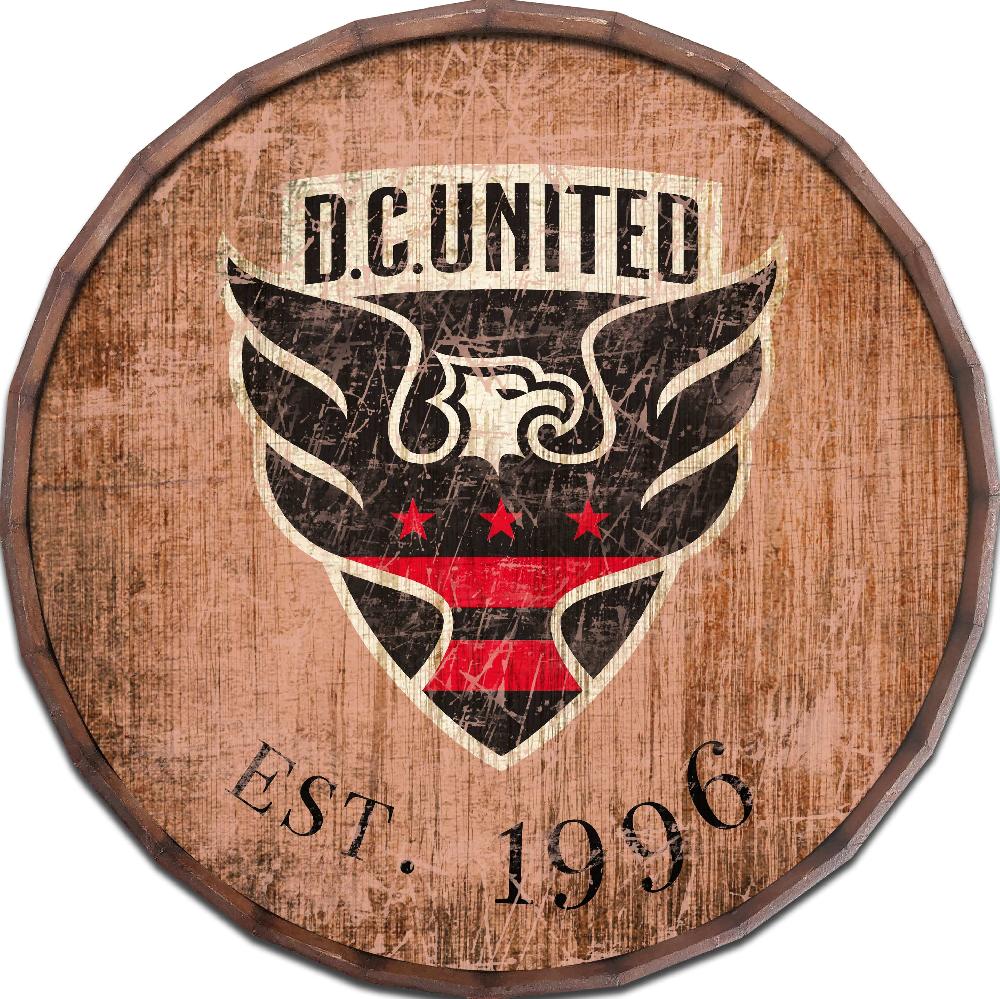 fan creations D.C. United 24in Established Date Barrel Top
