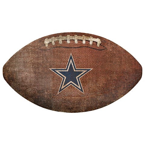 fan creations Dallas Cowboys 12" Football Shaped Sign