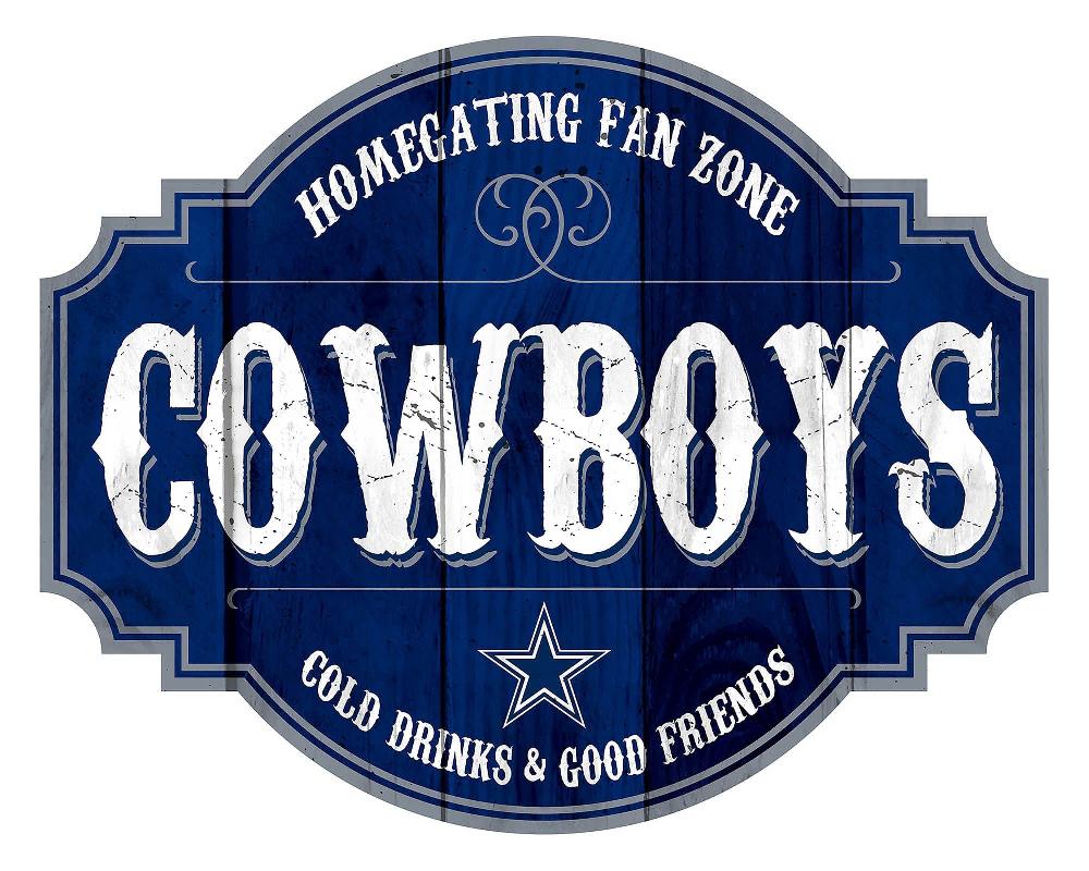 fan creations Dallas Cowboys Homegating Tavern 24in Sign