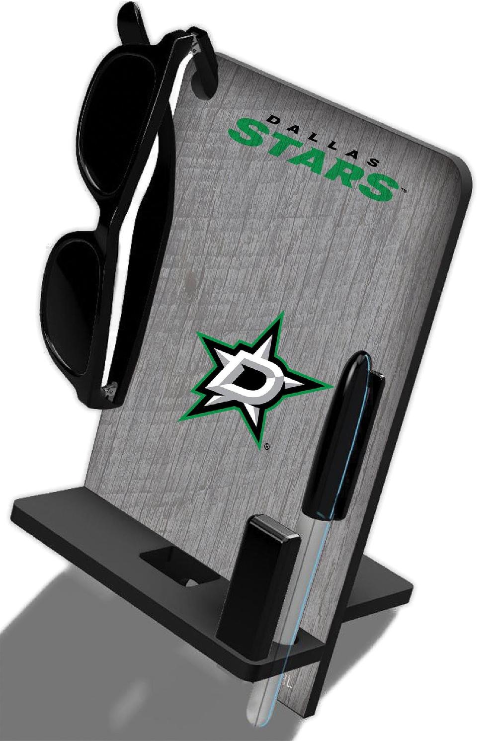 fan creations Dallas Stars 4 In 1 Desktop Phone Stand