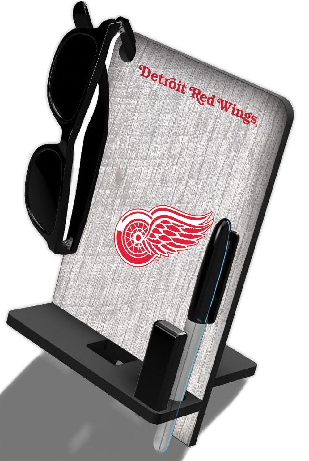 fan creations Detroit Red Wings 4 In 1 Desktop Phone Stand