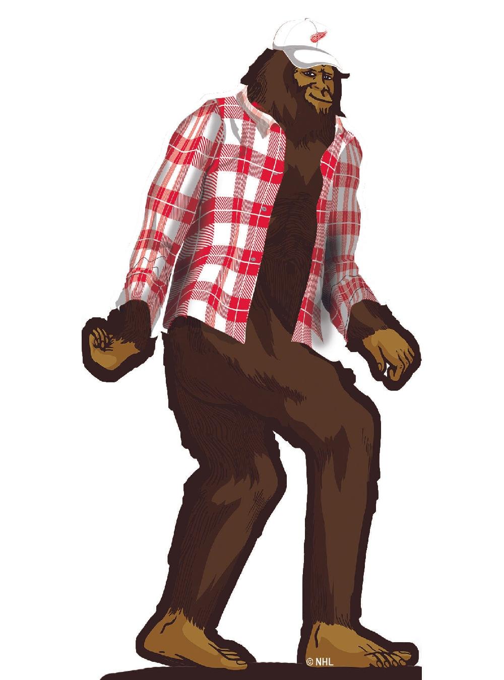 fan creations Detroit Red Wings Fanimal Desktop Stand