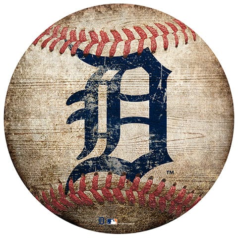 fan creations Detroit Tigers 12" Baseball Shaped Sign