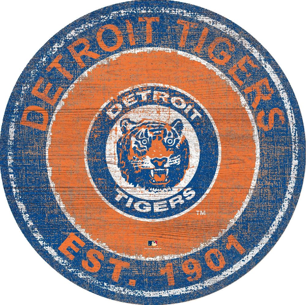 fan creations Detroit Tigers Heritage Logo 24" Circle
