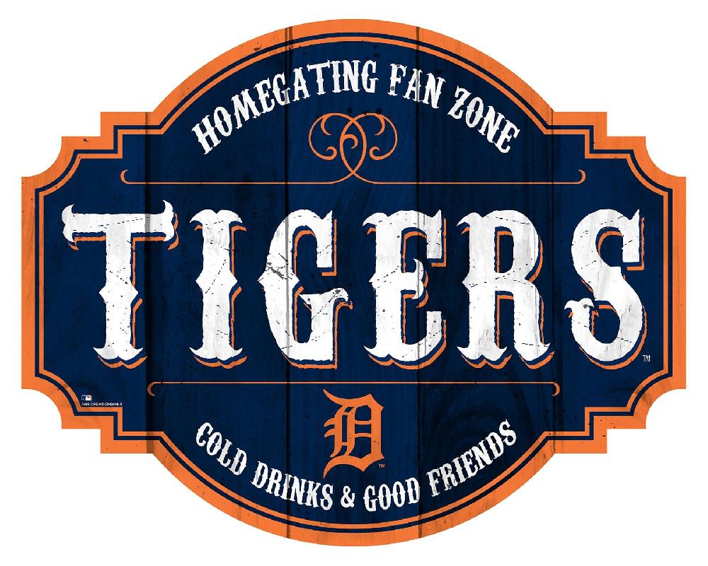 fan creations Detroit Tigers Homegating Tavern 24in Sign