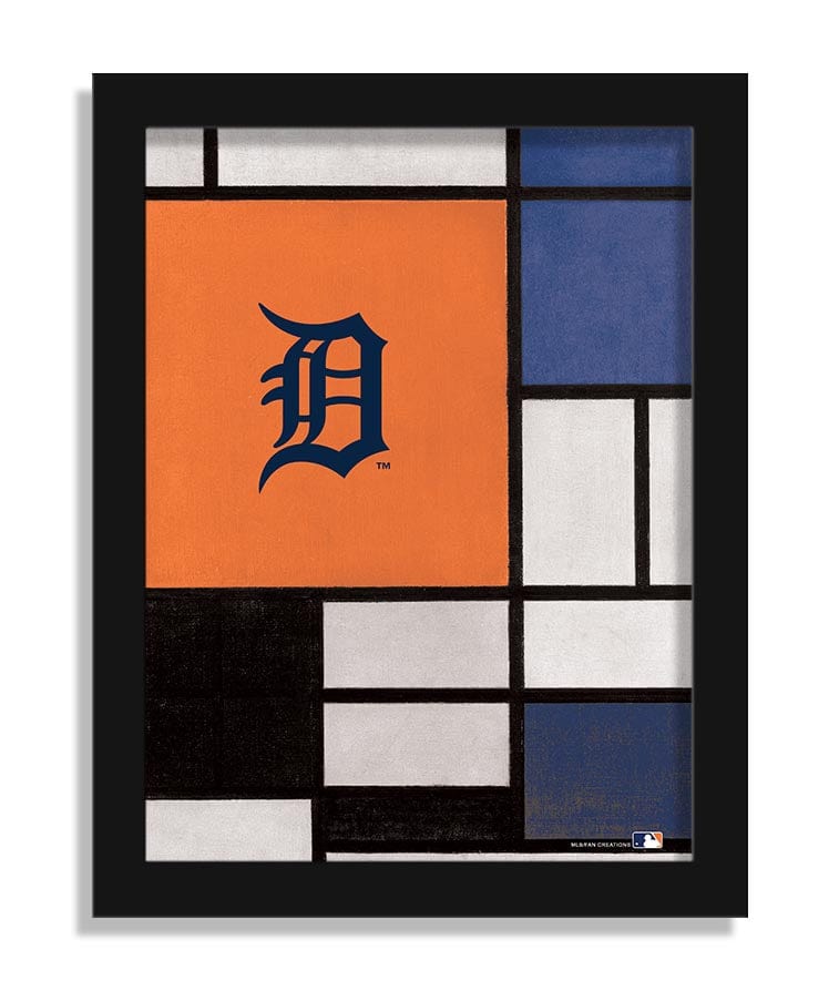 fan creations Detroit Tigers Team Composition 12x16 (fine art)
