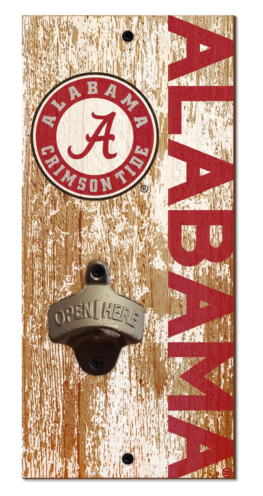fan creations Alabama Bottle Opener