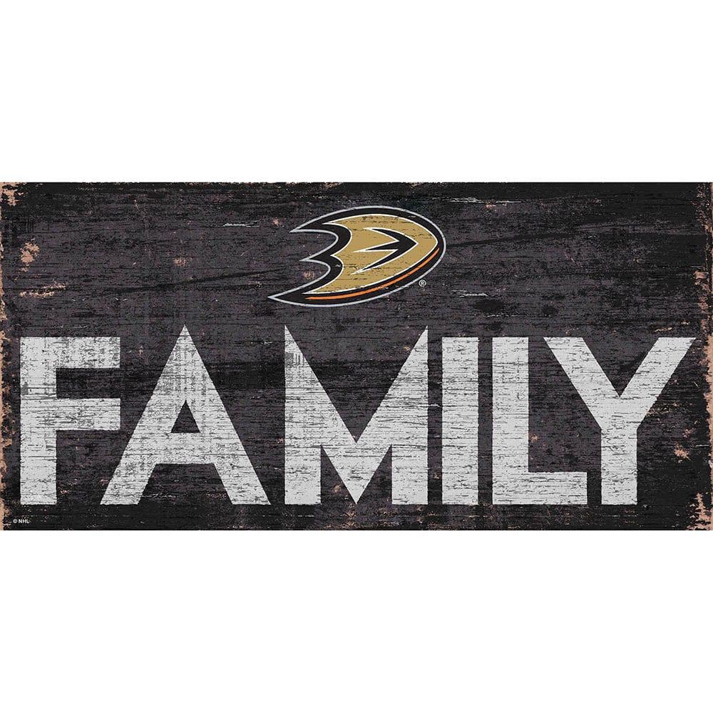 fan creations Anaheim Ducks Family 6x12