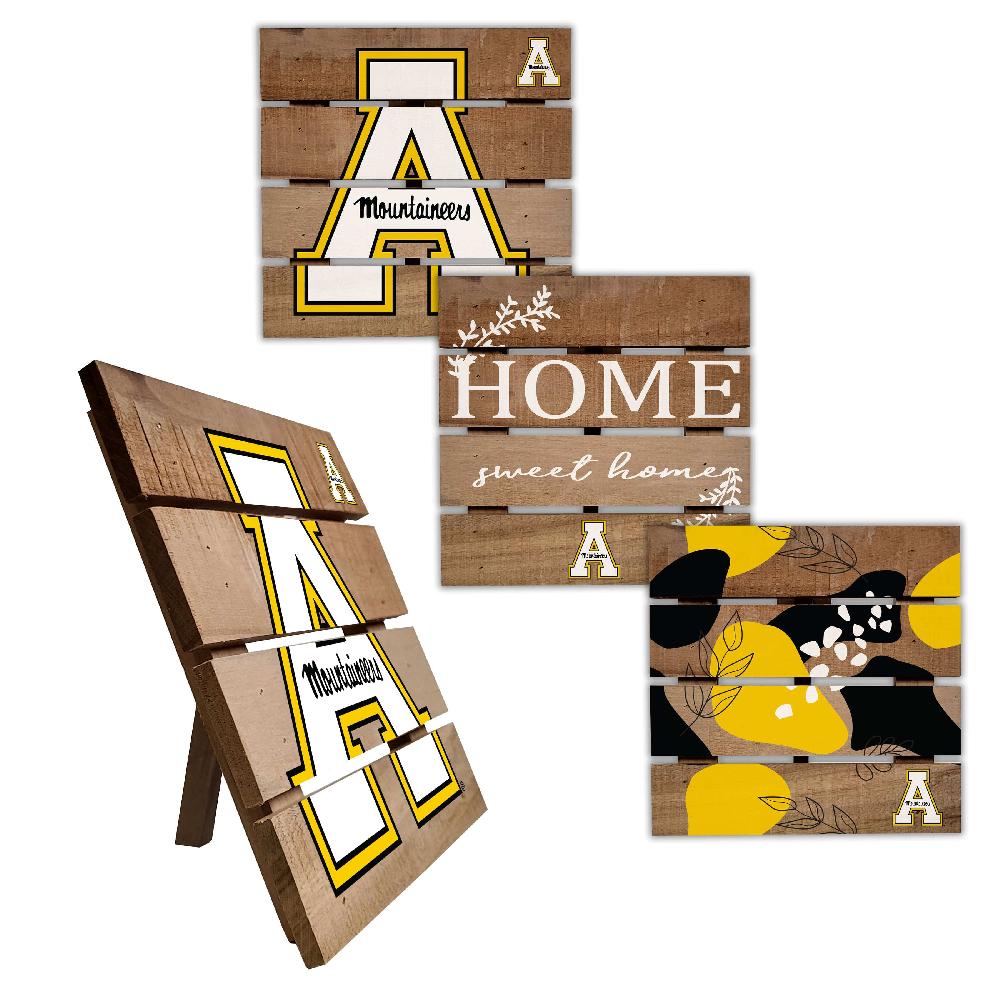 fan creations App State Trivet Hot Plate Set of 4