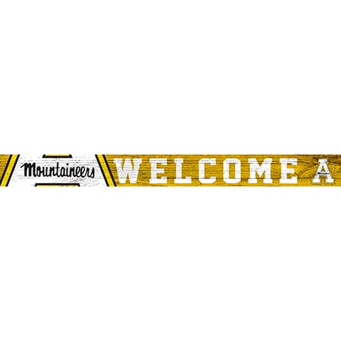 fan creations Appalachian State 16in. Welcome Strip