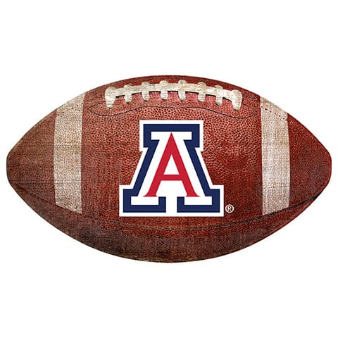 fan creations Arizona 12" Football Shaped Sign