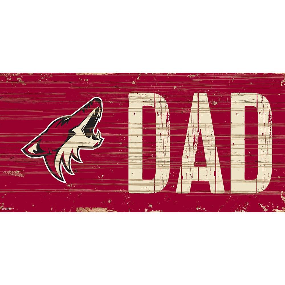fan creations Arizona Coyotes DAD 6x12 Sign