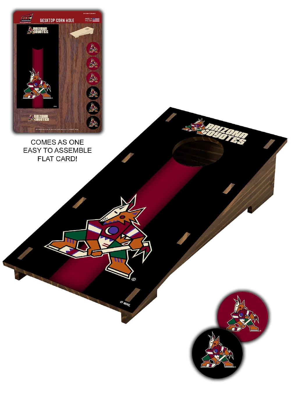 fan creations Arizona Coyotes Desktop Cornhole