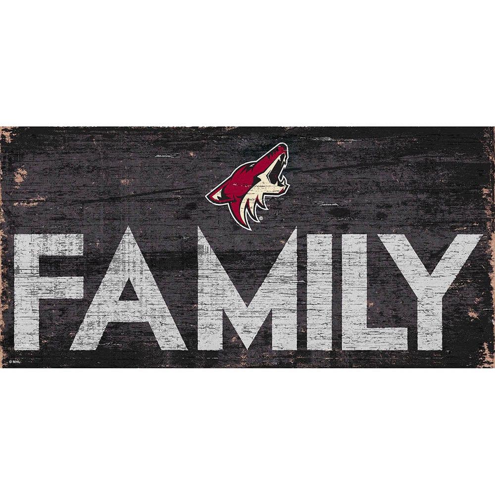 fan creations Arizona Coyotes Family 6x12