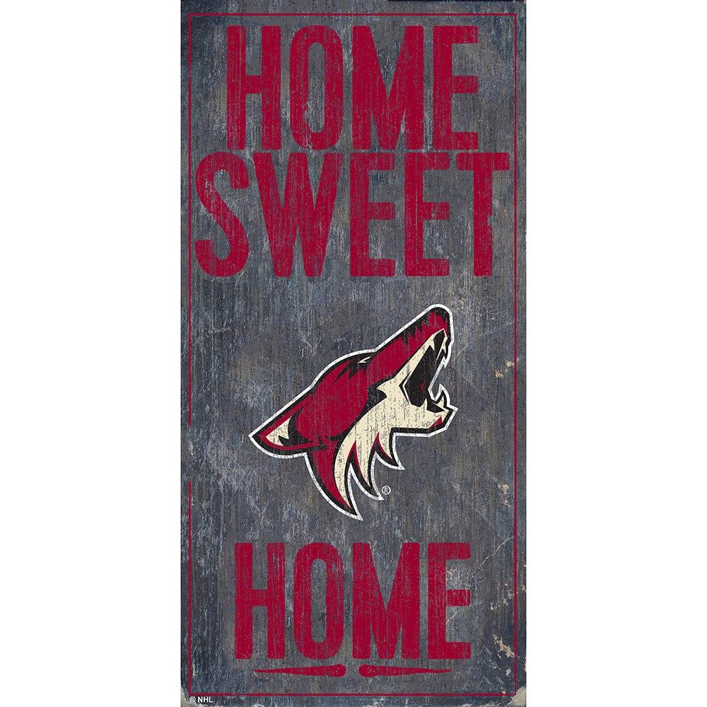 fan creations Arizona Coyotes Home Sweet Home 6x12