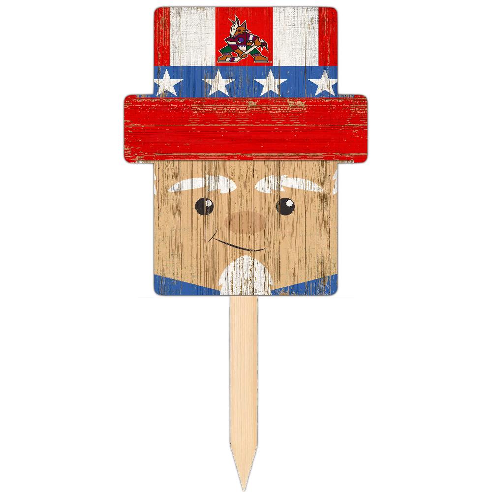fan creations Arizona Coyotes Uncle Sam Head Yard