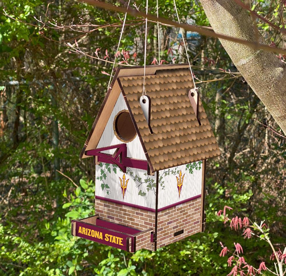 fan creations Arizona State Bird House Unassembled