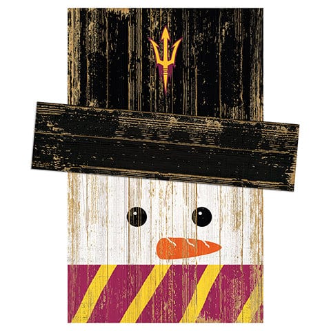 fan creations Arizona State Snowman Head