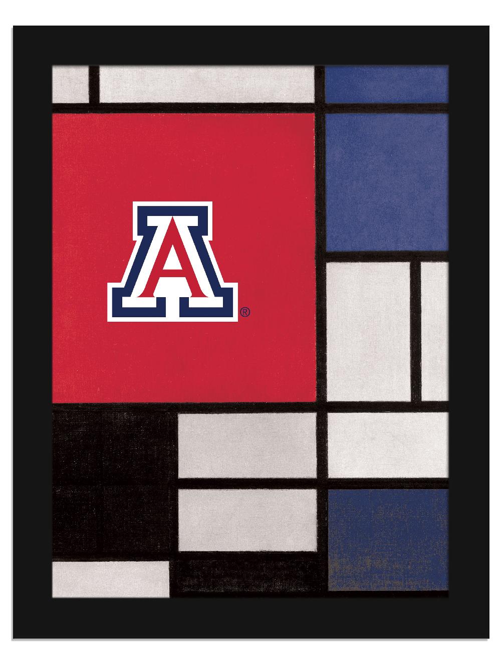 fan creations Arizona Team Composition 12x16