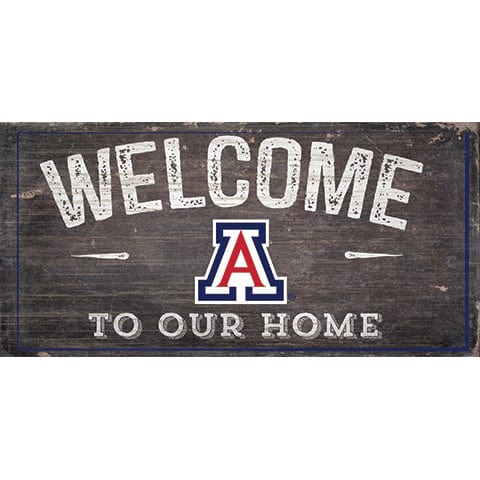 Fan Creations Arizona Welcome Distressed 6 X 12
