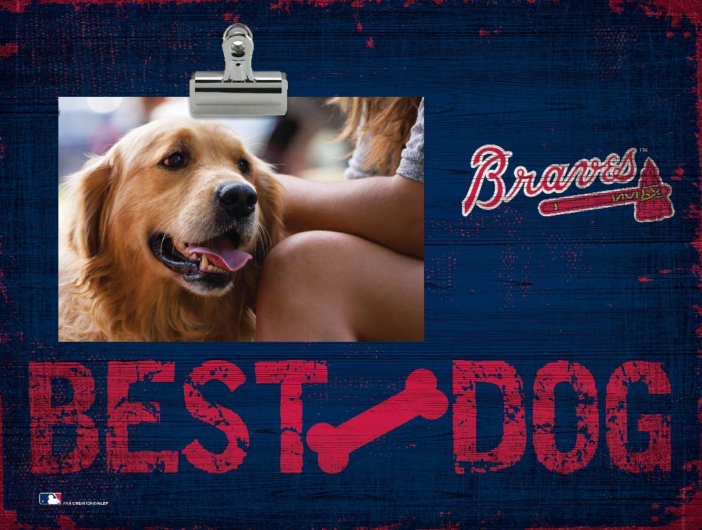 fan creations Atlanta Braves Best Dog Clip Frame