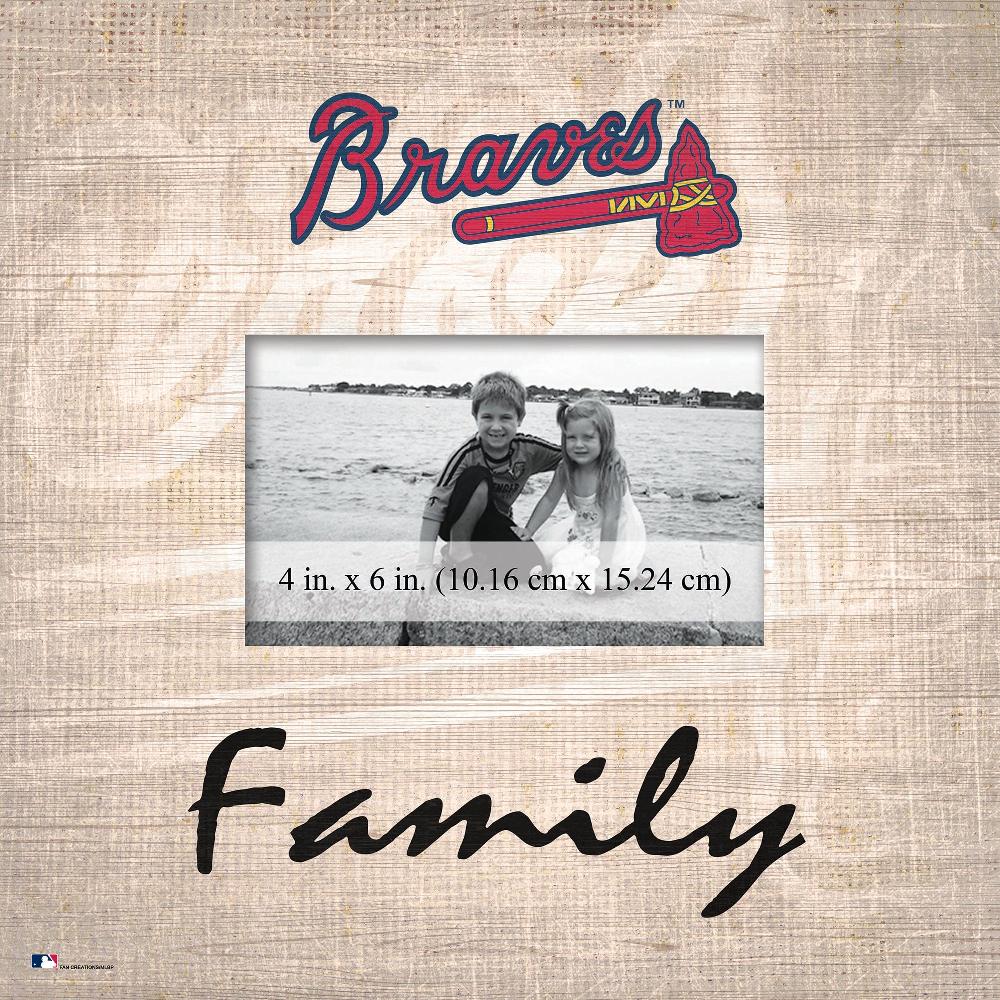 fan creations Atlanta Braves Family Frame
