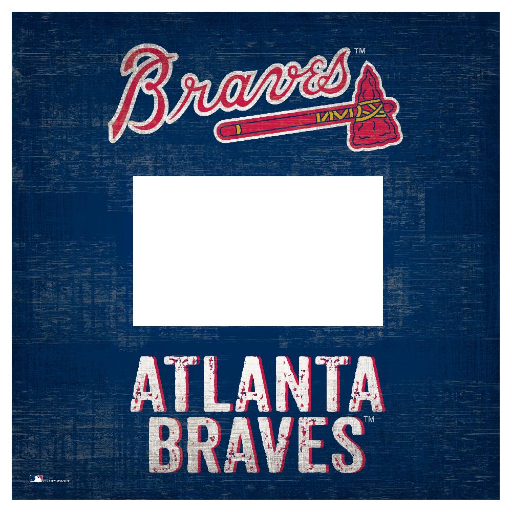 fan creations Atlanta Braves Team Name 10x10 Frame