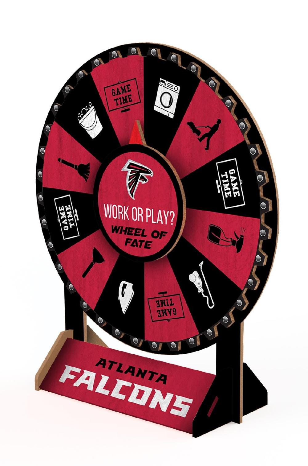 fan creations Atlanta Falcons Wheel of Fate