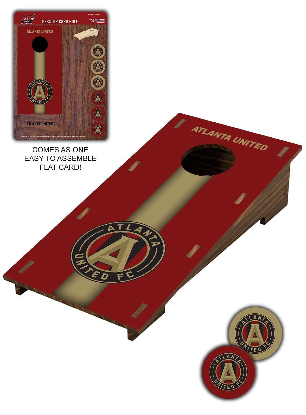 fan creations Atlanta United Desktop Cornhole