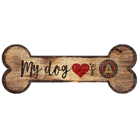 fan creations Atlanta United Dog Bone Sign