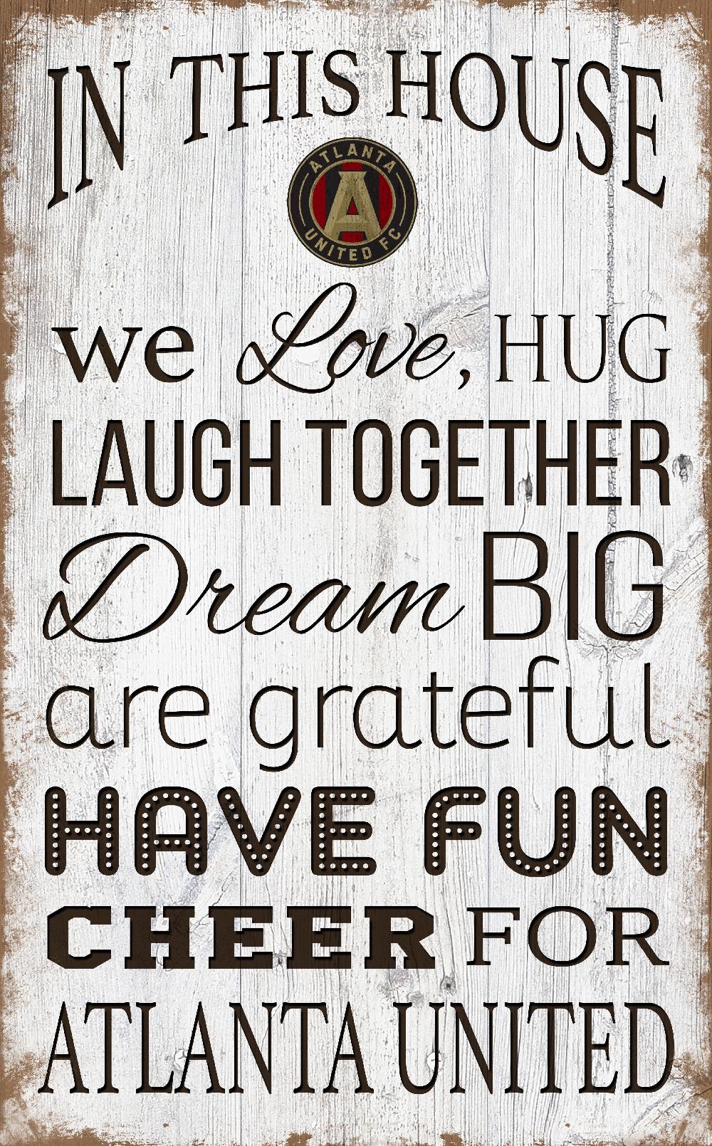 fan creations Atlanta United In This House 11x19