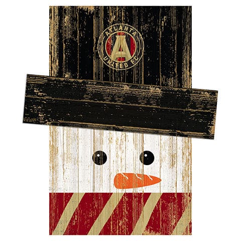 fan creations Atlanta United Snowman Head