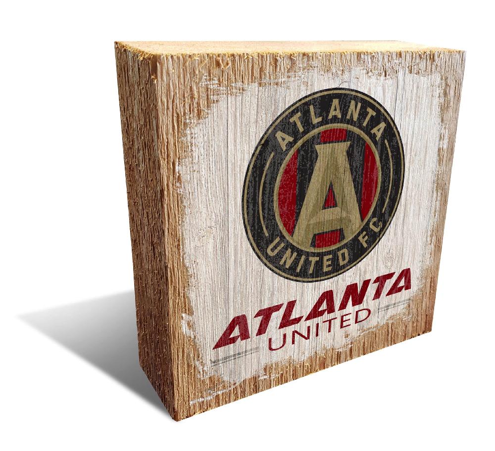 fan creations Atlanta United Team Logo Block
