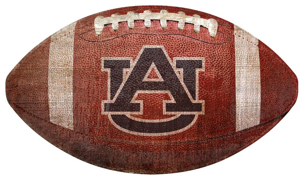 fan creations Auburn 12in Football Shaped Sign