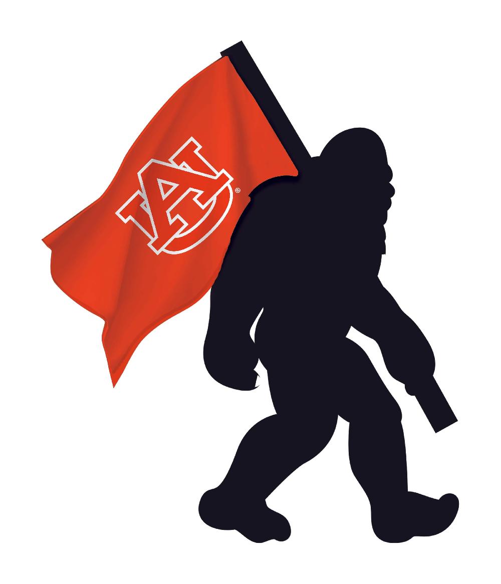 fan creations Auburn 18 inch Bigfoot Cutout