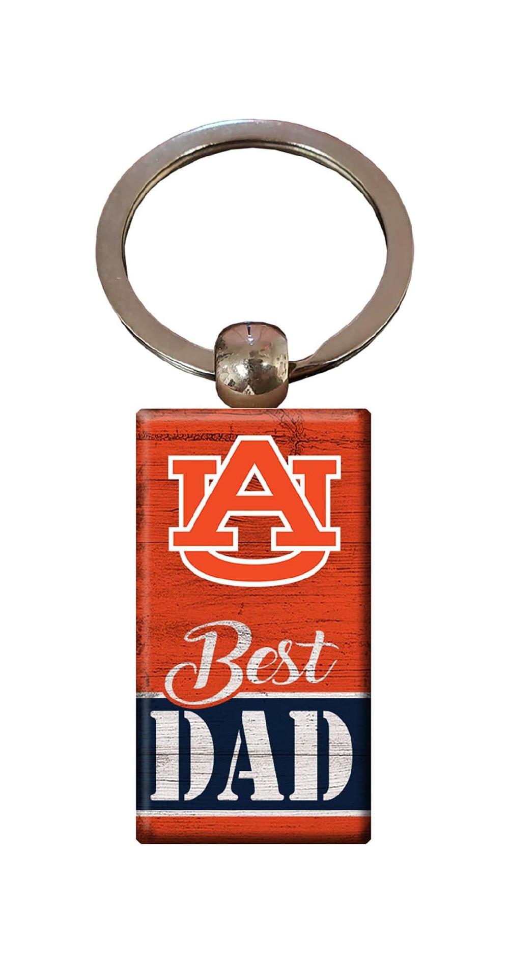fan creations Auburn Best Dad Keychain