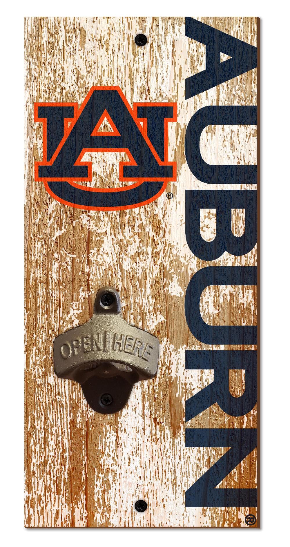 fan creations Auburn Bottle Opener