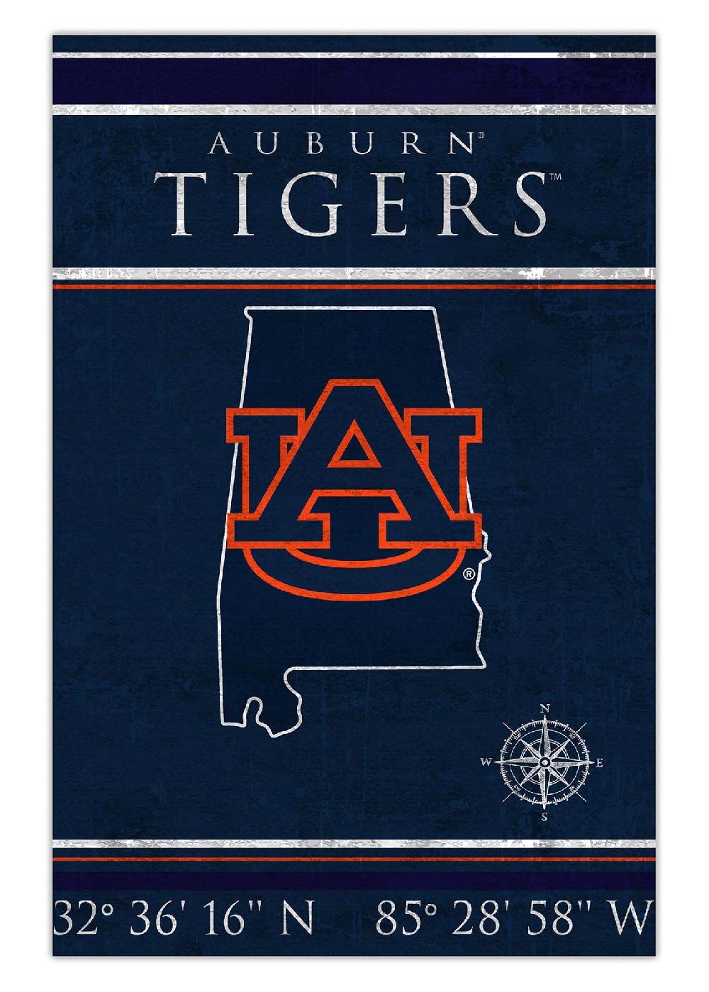 fan creations Auburn Coordinates 17x26