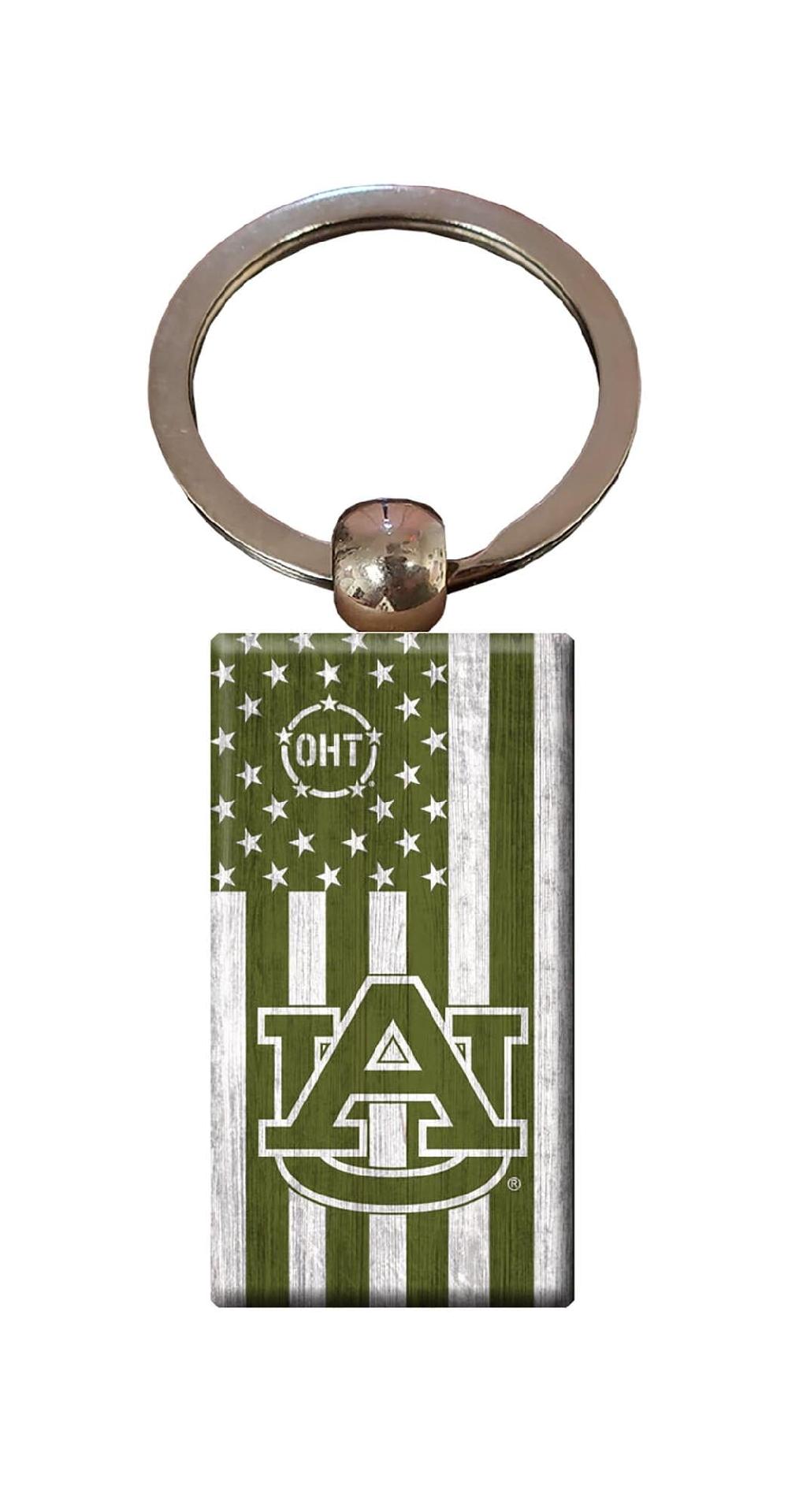 fan creations Auburn OHT Flag Keychain