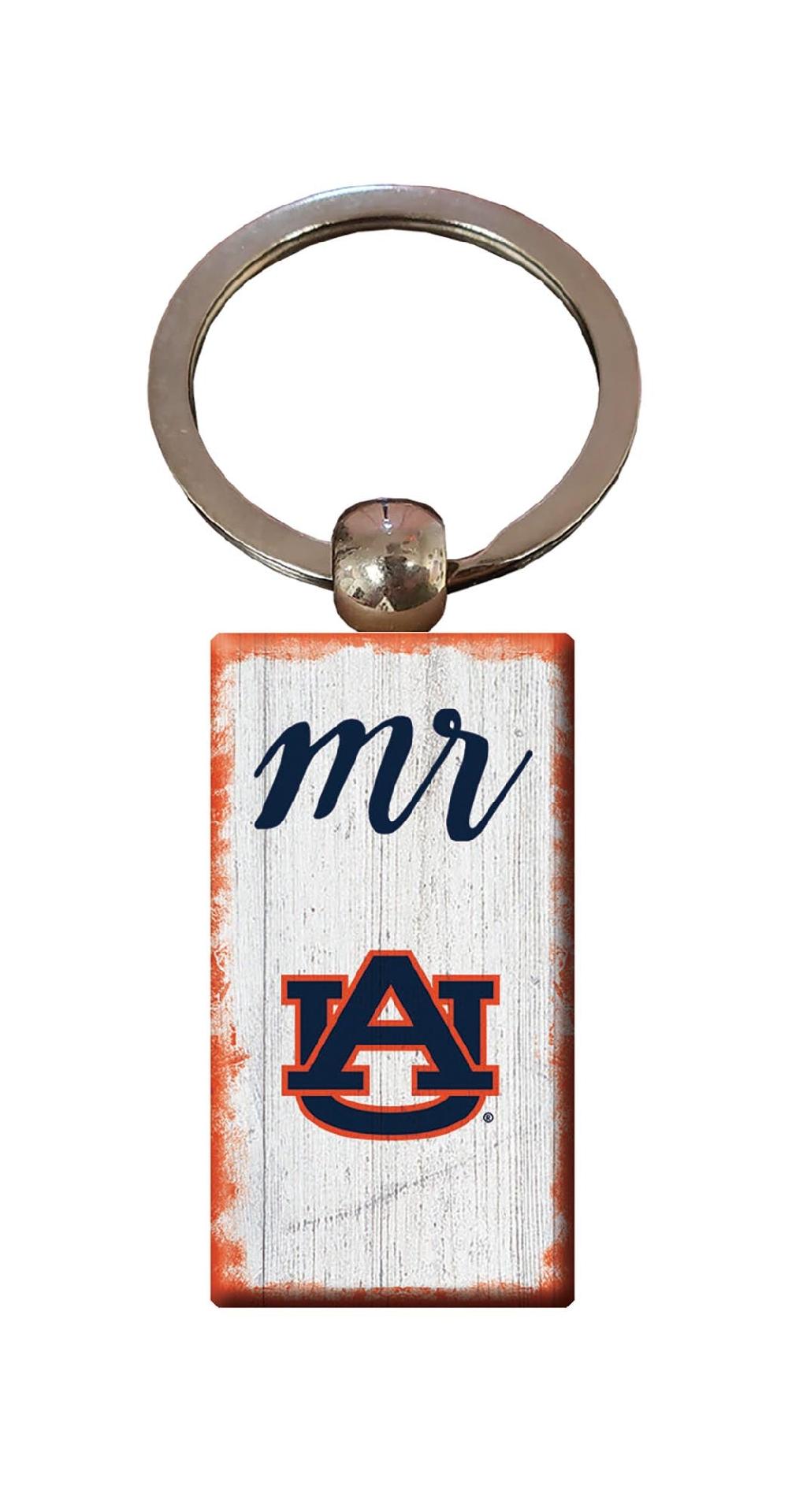 fan creations Auburn Script Mr Keychain